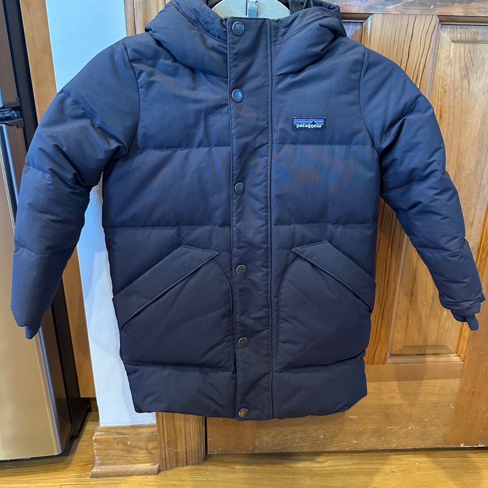 Patagonia Kids Black Puffer Coat- XS (5-6)